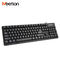 MEETION MT-K202 US Layout USB Wired Ergonomic Waterproof Professional Office Keyboard For PC