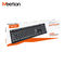 Meetion Brand Wholesalers Waterproof Design Quiet Suspended Standard Wired Keyboard,Multi Language Layout Keyboard