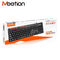 MEETION MT-K600M US Layout Latest USB Corded Multimedia Ergonomic Computer Accessories Keyboard