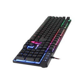 Rainbow Color Backlit Gaming Keyboard LED Backlit