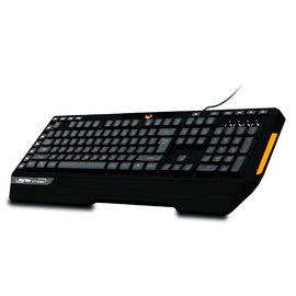 High quality USB ergonomic RGB backlit Macro computer gamer gaming keyboard