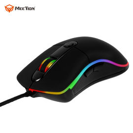 MEETION GM20 6D Optical Drivers Usb Mouse X7 RGB Optical Wired Ergonomic USB Game Gamer Gaming Mouse
