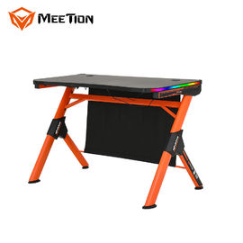 MeeTion DSK20 Gaming Luminous Led Light RGB Racing Gamer Desk Pro Adjustable Desktop Computer Table PC Desk