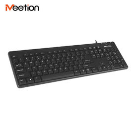 Manufacture Wholesale Ergonomic design Waterproof USB Wired Computer Keyboard for Laptop and Desktop