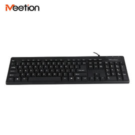 Meetion Brand Cheapest Standard USB Wired Keyboard For Laptop