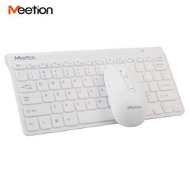 Meetion MINI4000 Set Wireless Mini Keyboard With Mouse, Mini Keyboard Mouse Combo, Wireless Mouse Keyboard