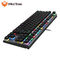MEETION MT-MK04 Free Sample Backlit Metal Wired Mini Gaming Keyboard