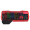 Gaming keyboard for backlight gaming keyboard