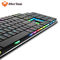 MEETION MK80 Latest Technology Manufacturer Thin Usb Led Light Backlight Rgb Metal Keyboard For Gamer Keyboard