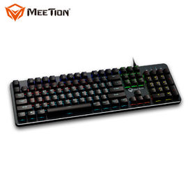 Latest Usb Led Light Rgb French Azerty Russian Metal Mechanical Key Board Keyboard For Game Keyboard