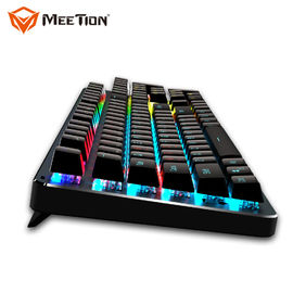 Latest Usb Led Light Rgb French Azerty Russian Metal Mechanical Key Board Keyboard For Game Keyboard