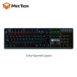 Russian Azerty Aluminium Programmable Manufacturer Latest Technology Backlight Mechnical Mehanical Keyboard With Light