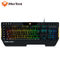 MEETION programmable RGB backlit light Macro membrane  gaming gamer keyboard