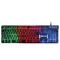 MEETION Hot Sales RGB Rainbow Backlit Membrane Gaming Keyboard with Metal Base