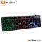Professional wholesale MEETION usb ergonomic LED Backlit Computer laptop PC 104 keys membrane Gaming Keyboarsd For Gamer