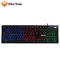 US Layout Latest Cheapest Gamer Ergonomic Wired Membrance Gaming Backlit Computer Keyboard