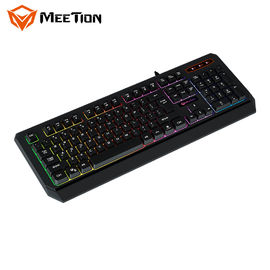 MeeTion K9320 Sehznhen Desktop Ergonomic Multimedia Waterproof USB Wired Light Backlight Membrane PC Computer Gamer Keyboard