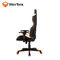 MeeTion CHR15 Leather Fabric Modern Revolving Recliner Racing Ergonomic White Computer Chair For Computers With Wheel
