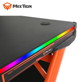 MeeTion DSK20 Gaming Desk Cheap Electric USB Led Adjustable Gaming Computer Table RGB Lighting PC With Led Light