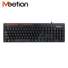 Hot selling Black USB Wired Multimedia standard ergonomic High-quality membrane computer PC laptop Office Keyboard