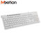 Hot sale Ergonomic Wired Standard Multimedia Keyboard for Laptop and Desktop