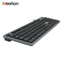 MEETION USB Chocolate Thin Waterproof Ergonomics Computer Convenient Wired standard Keyboard