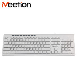 MEETION Ergonomic Silent Multimedia USB Wired Standard Office PC Computer Keyboard