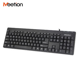 Meetion Brand Cheapest Standard USB Wired Keyboard For Laptop