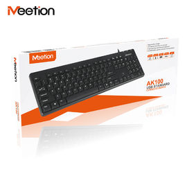 Wholesale Best Cheapest Ergonomic Waterproof Multi Language Layout USB Wired Office Keyboard For Computer