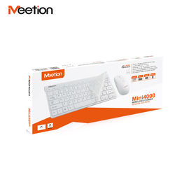 Meetion MINI4000 Set Wireless Mini Keyboard With Mouse, Mini Keyboard Mouse Combo, Wireless Mouse Keyboard