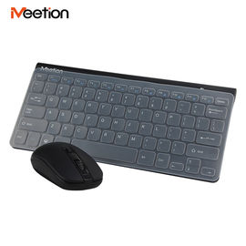 Meetion MINI4000 Set Wireless Mini Keyboard With Mouse, Mini Keyboard Mouse Combo, Wireless Mouse Keyboard