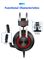 Shock to your professional high quality H601sports stereo Microphone Gaming Headset Headphone