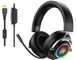 7.1 Virtual Surround sound headset Detachable Mic G60 in-line Control Led RGB Gaming Headphone