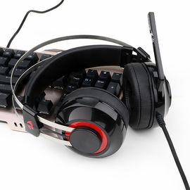 High Quality Re dragon H 601 Vibrate Buttons Black Computer Gaming Headset Mic phone