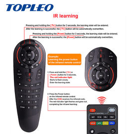 Topleo Professional design G30 Wireless 2.4g air mouse google voice keyboard remote control