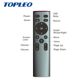 Topleo Factory wholesale A6 NANO usb 6-Axis Somatosensory voice search fly air mouse remote control