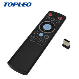 Topleo Factory price commercial low cost oem T1+ 2.4G RF voice air mouse nano usb remote control