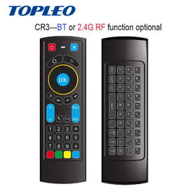 CR3 2.4G RF BT 6-Axis long distance programmable smart tv universal keyboard remote control