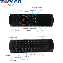 Professional design high grade X6 6-Axis Somatosensory 2.4 GHz Wireless Fly Air Mouse keyboard