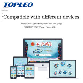 Topleo Best quality T18+ 2.4Ghz Wireless usb programmable mini keyboard With Mouse WheelSpecification