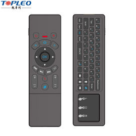 Deft design T6 2.4G Fly mouse mini wireless airmouse keyboard with touchpad